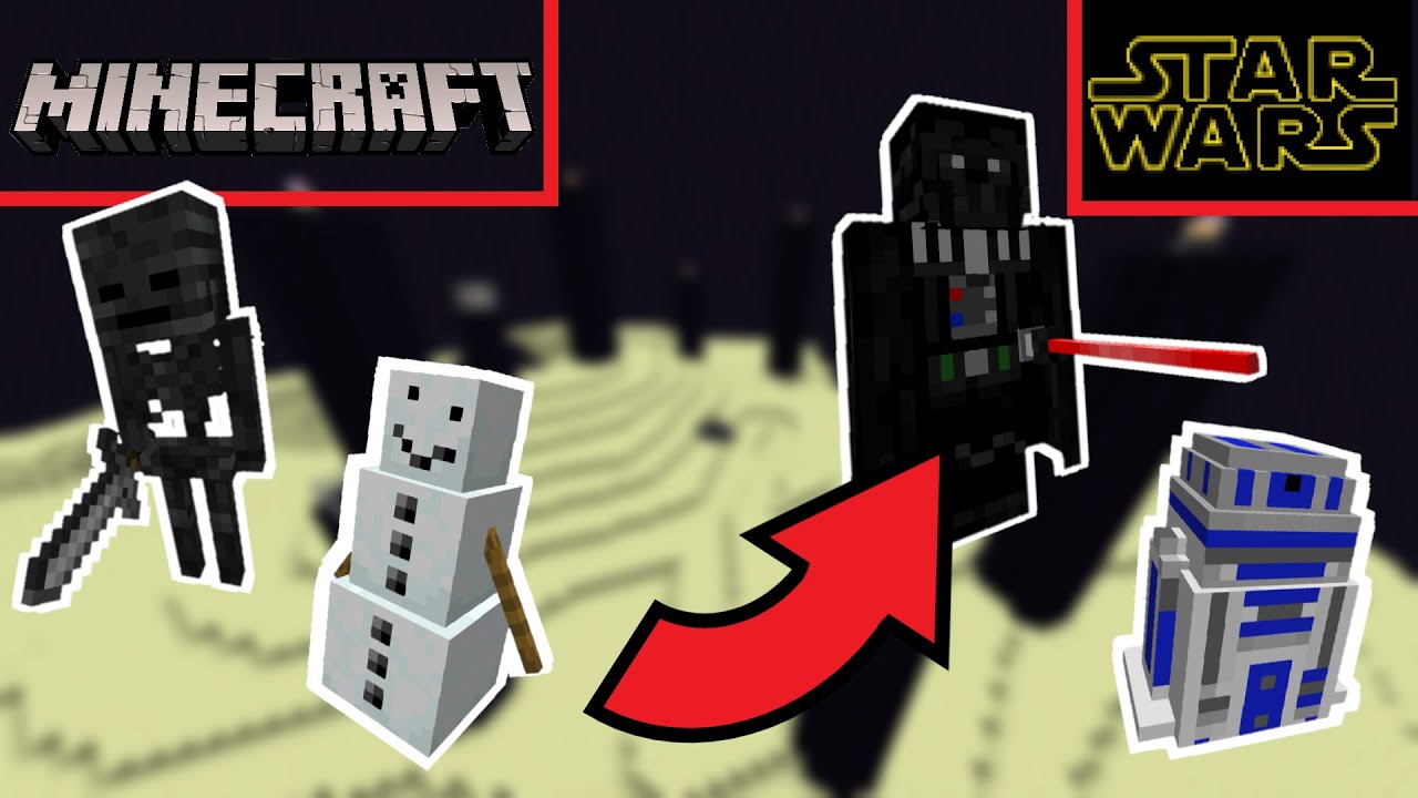 Translating MINECRAFT MOBS into STAR WARS!