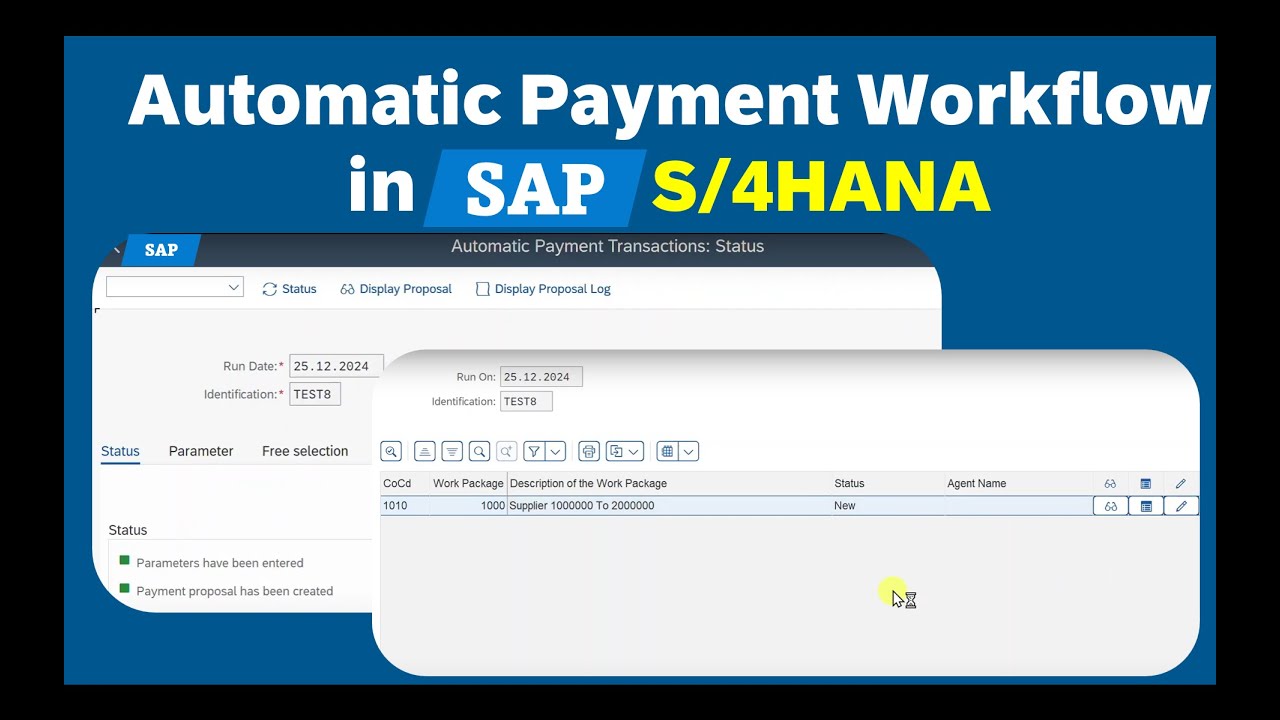 SAP S/4HANA Payment Run — руководство по автоматическому рабочему процессу | Транзакция F110