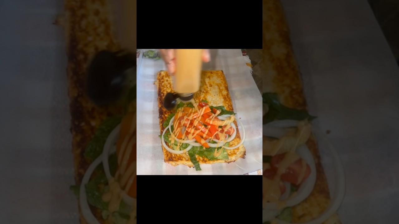 Low Calorie Sandwich | Avocado 🥑,Onions 🧅,Red Bell Pepper 🫑,Lettuce 🥬 and Tomato 🍅 Chckn Sauce