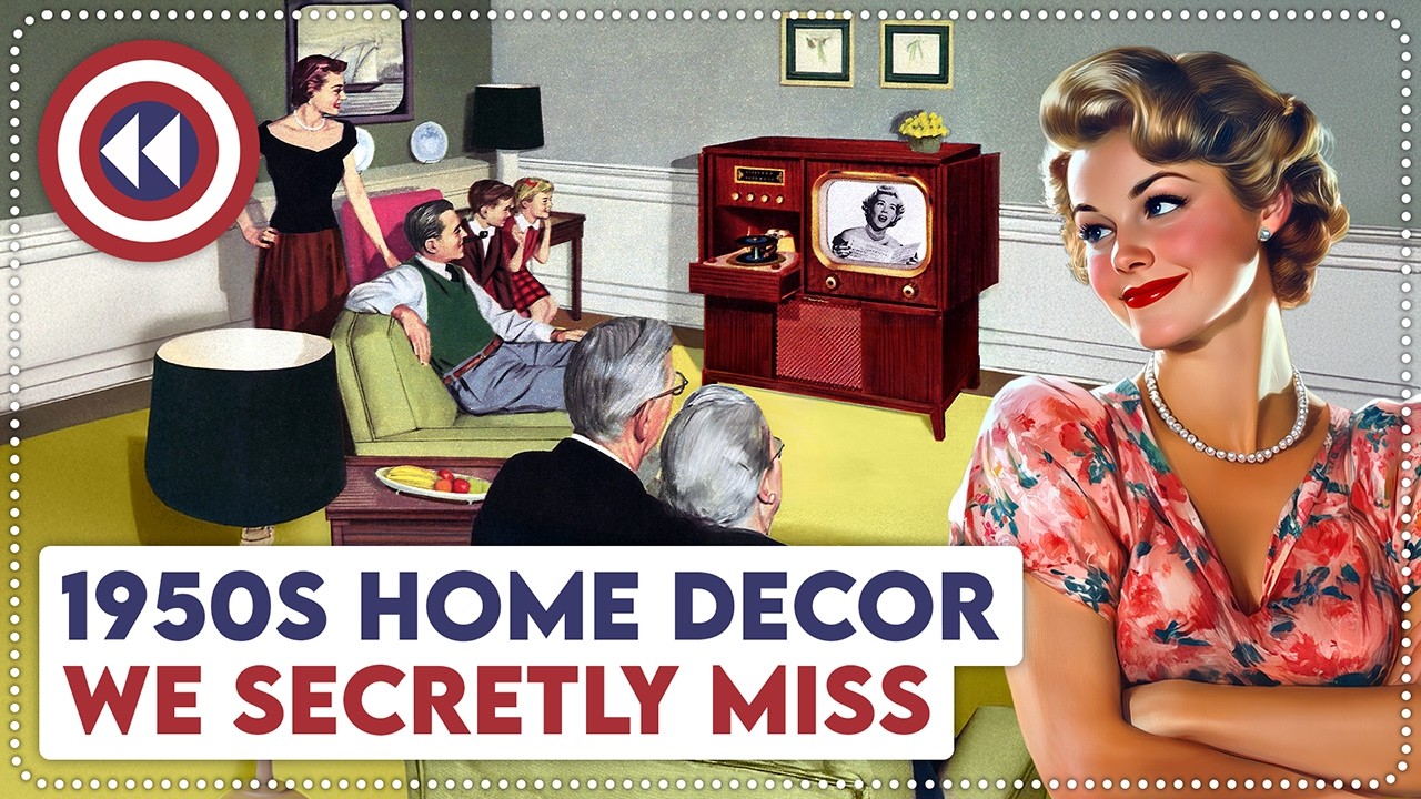 1950s Home Decor That Defined Mid-Century Style