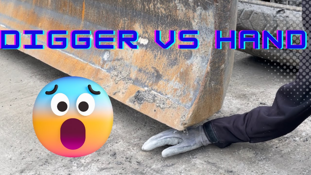 Digger vs hand!