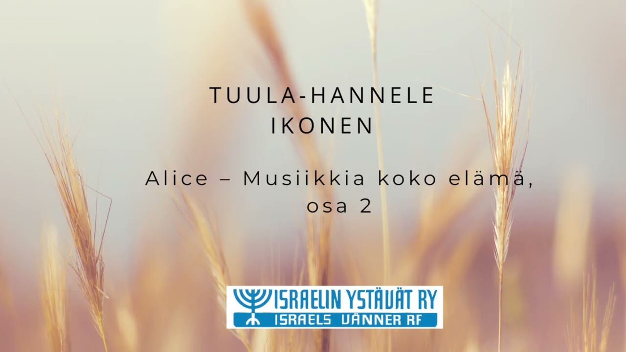 Alice - musiikkia koko elämä, osa 2