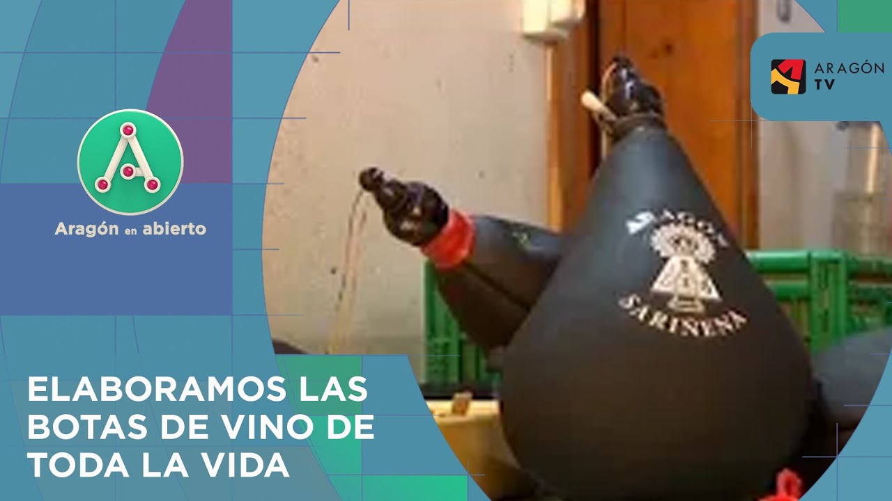 ¿Cómo se fabrican las famosas botas de vino?