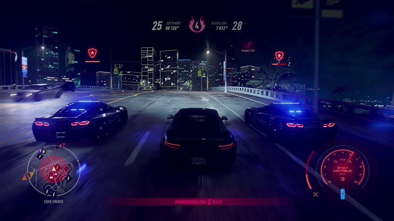 NFS Heat - Poursuite en alerte 5