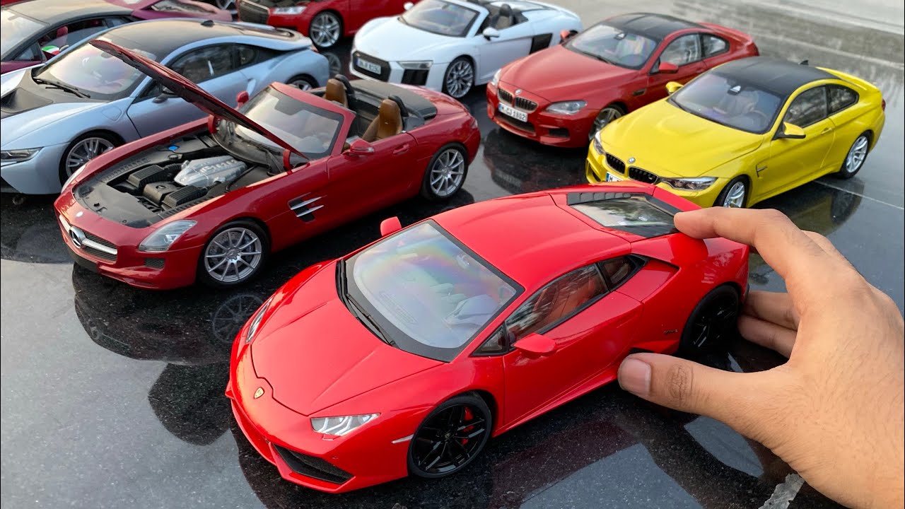 Perfomance Luxury Cars Collection 1/18 Scale Diecast Model Cars | Miniature Automobiles