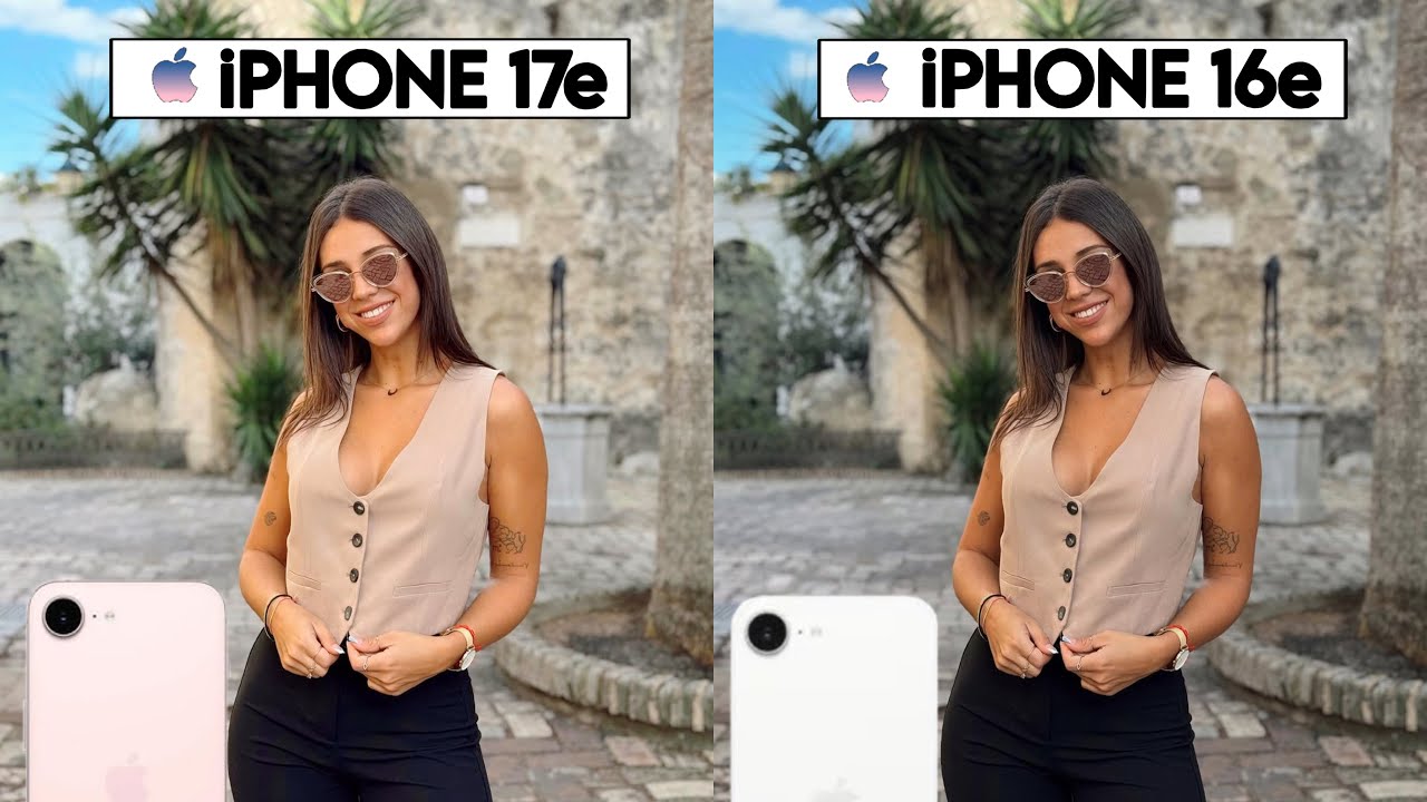 iPhone 17e Vs iPhone 16e Camera Test & Comparison 