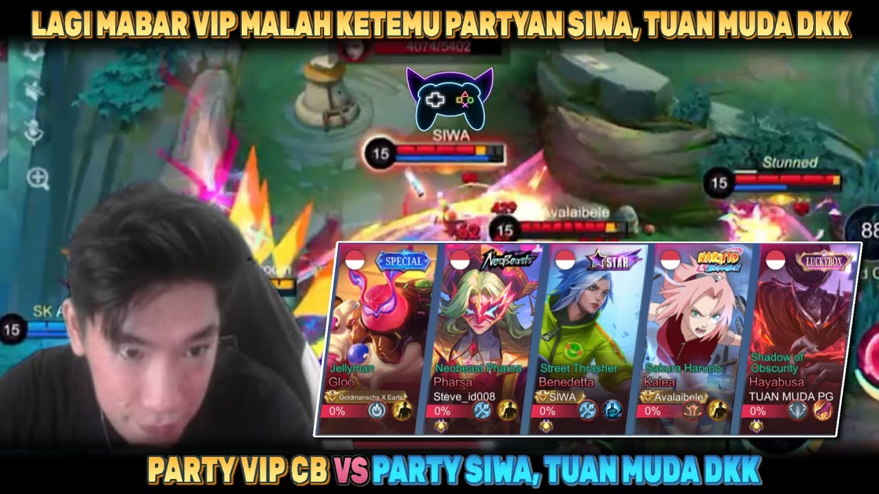LAGI MABAR VIP NABRAK SIWA TUAN MUDA DKK GAME SERU PARAH KACHAW LETSGO