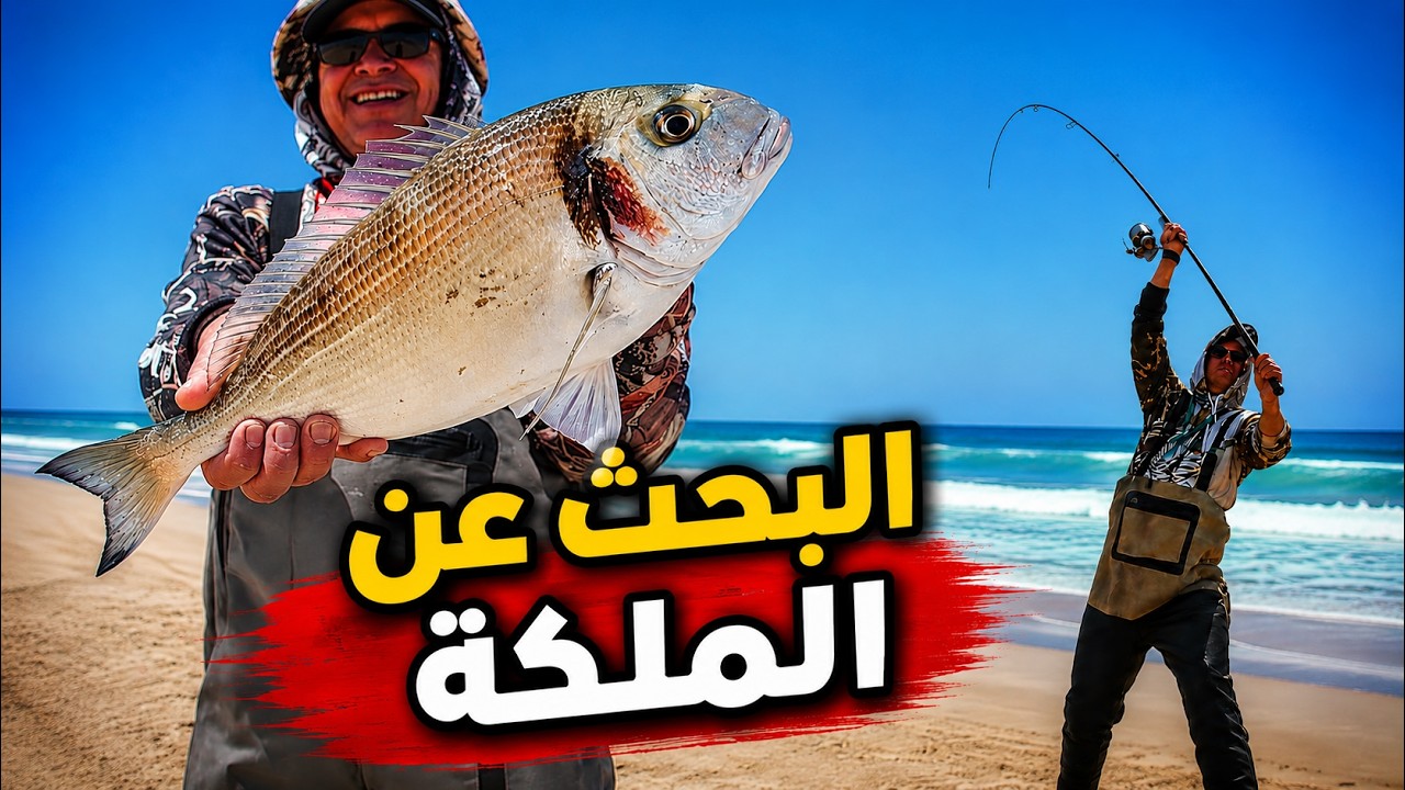 البحث عن الملكة : رحلة صيد في يوم يقل فيه نشاط الاسماك