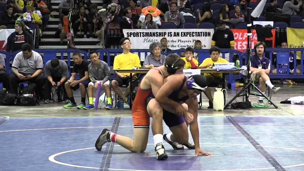 2015 HHSAA state wrestling: 220 boys final