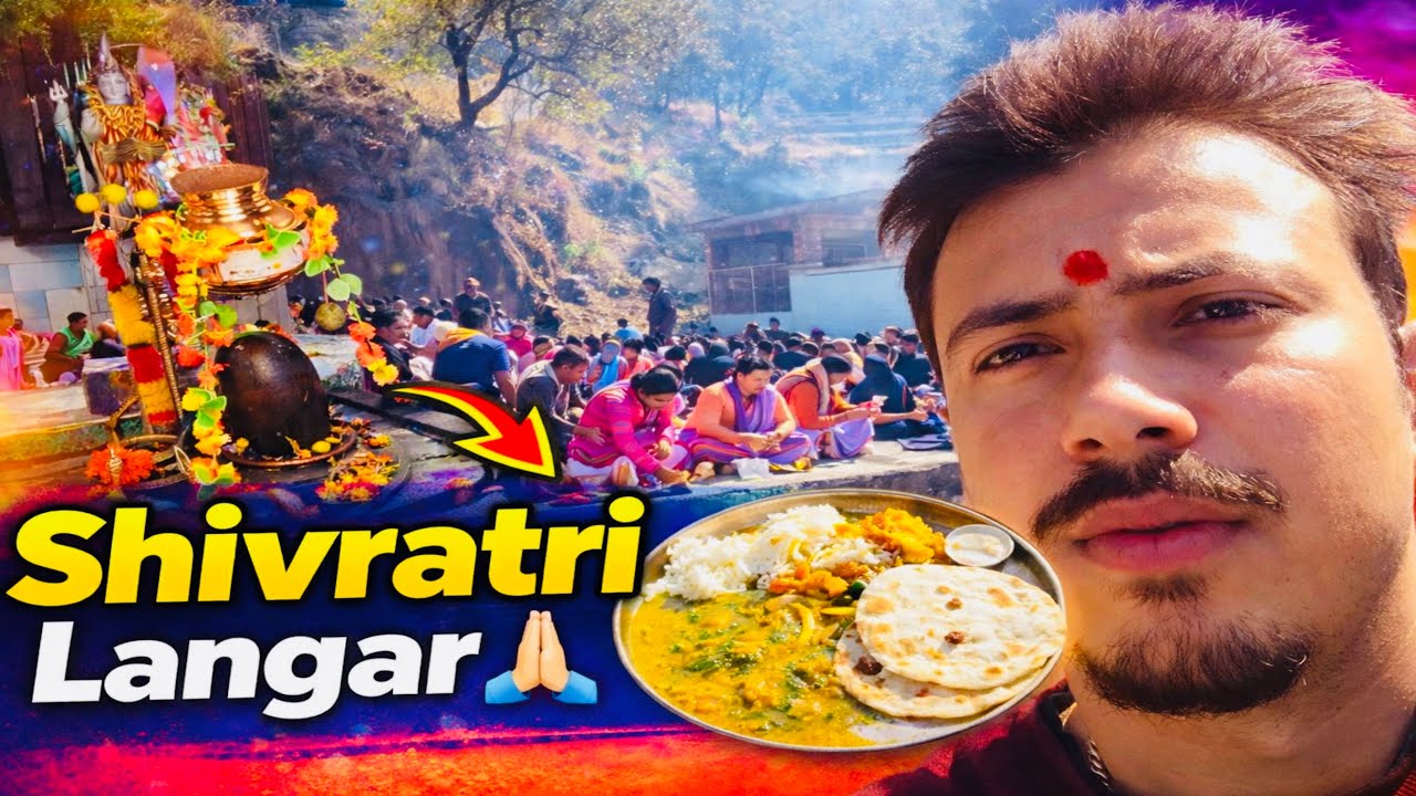 Mahashivratri Par Mandir Mein Langar Khane Gaya | Blessed Day Vlog❤️#dailyvlog 