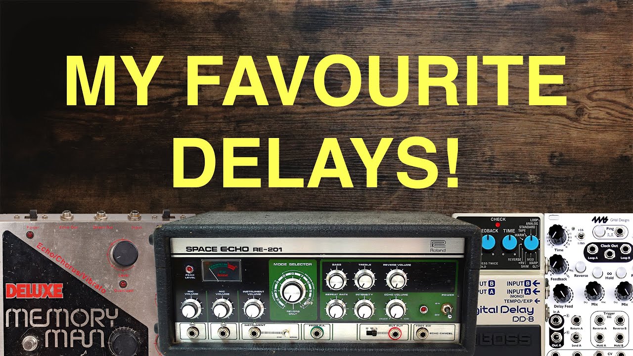 Изучаю мои любимые задержки — EURORACK, PEDALS и RACK!