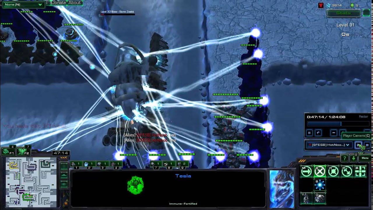 Starcraft 2 - White TD - Waves 1 - 52, How to beat White TD