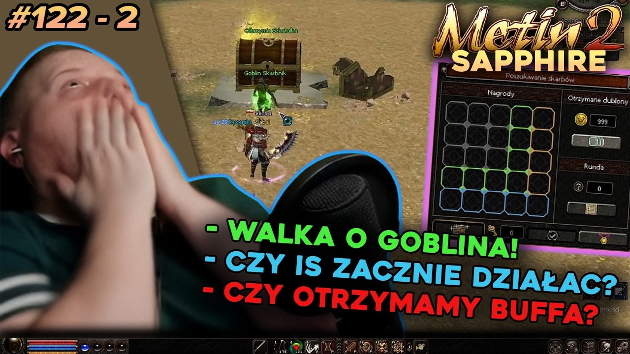 Sabal - Metin2 - Sapphire - Speedrun goblina po bonus ulepszenia - Czy IS zacznie działać? - 23/2