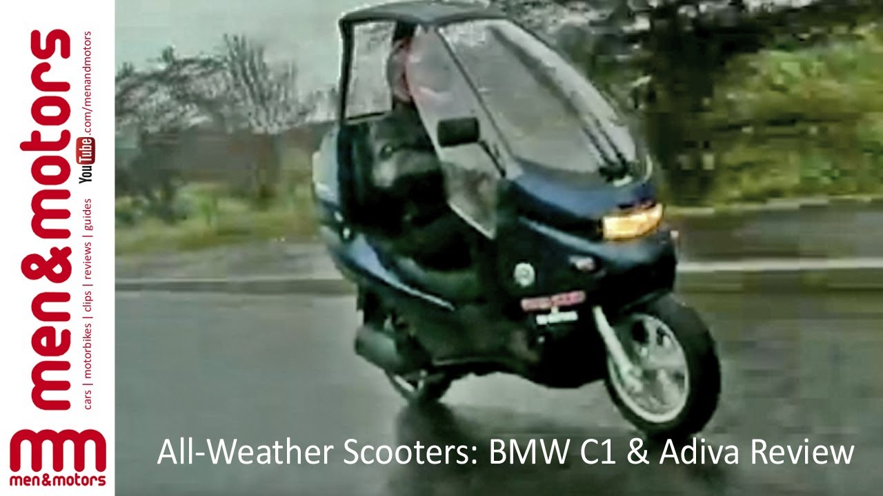 Всепогодные скутеры: обзор BMW C1 и Adiva