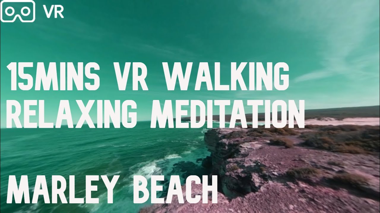 Walking Wattamolla to Marley Head 15 mins VR Relax virtual meditation. Royal national park (3/3)