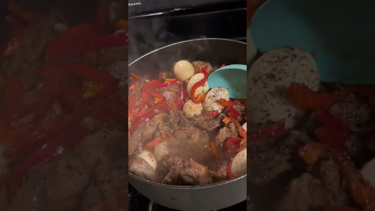 Cooking  for birthday's dinner
