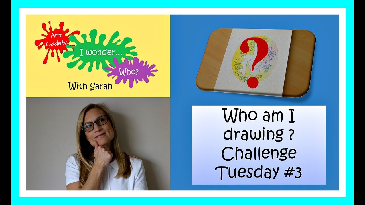 Tuesday Challenge #3 Guess who I'm drawing this week?