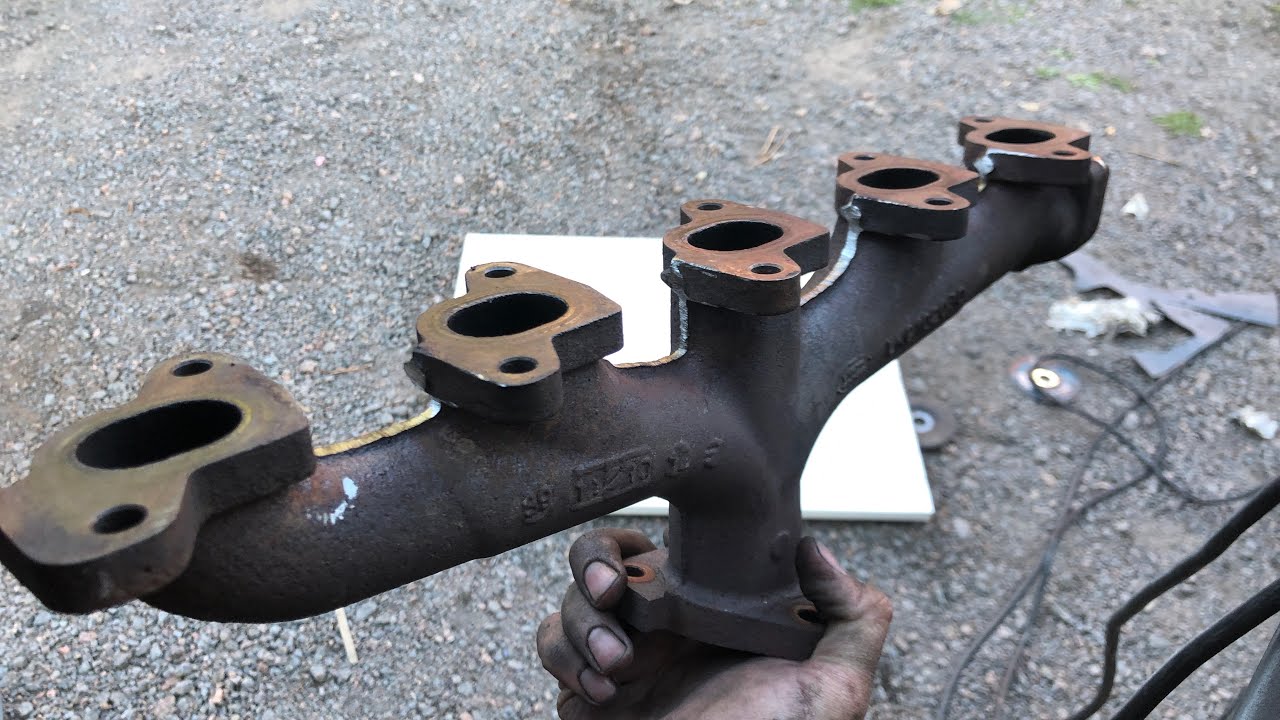 Discovery 2 td5 clear manifold webbs, td5 snapped exhaust, stud fix, td5 manifold skim ,oil leak fix