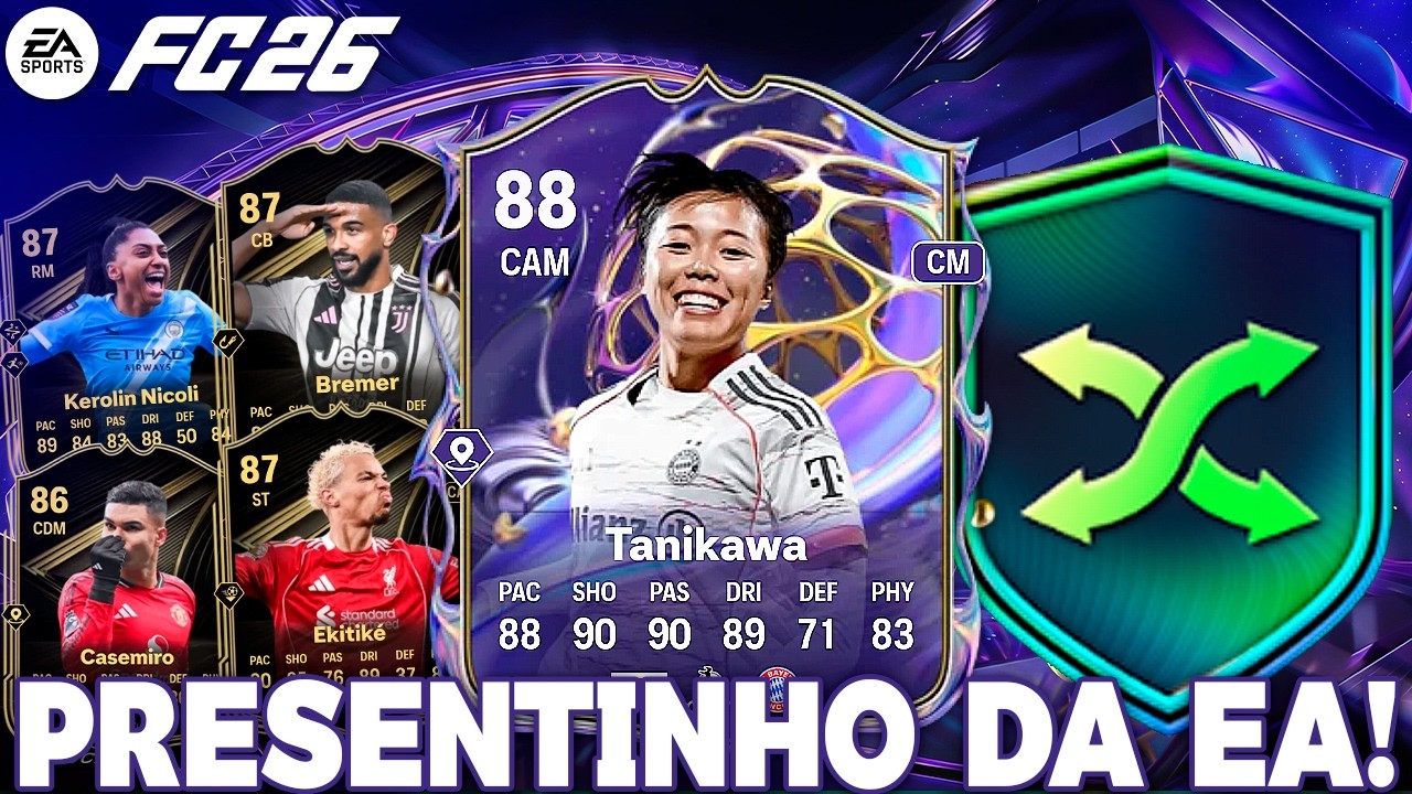 FC 26 | 🎁 MINI PRESENTE DA EA / TOTW AGORA TEM 2PS+ E NOVOS DMES