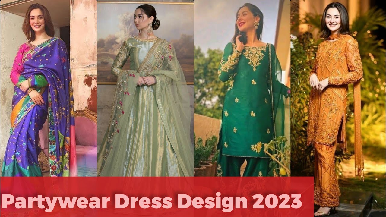 Hania Amir Dress Collection | Partywear Dress Design |Trendy Fashion Ideas