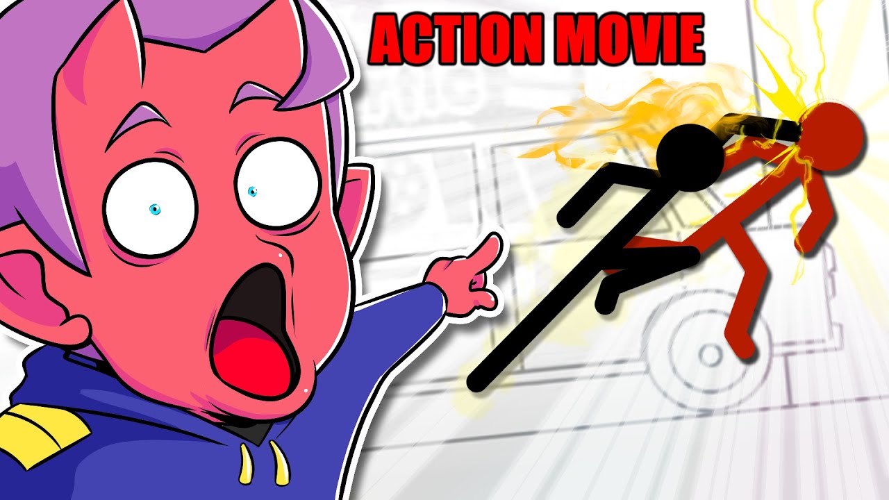 Pros do a Stickman Fight Scene Animation in Gartic Phone (No Time Limit)