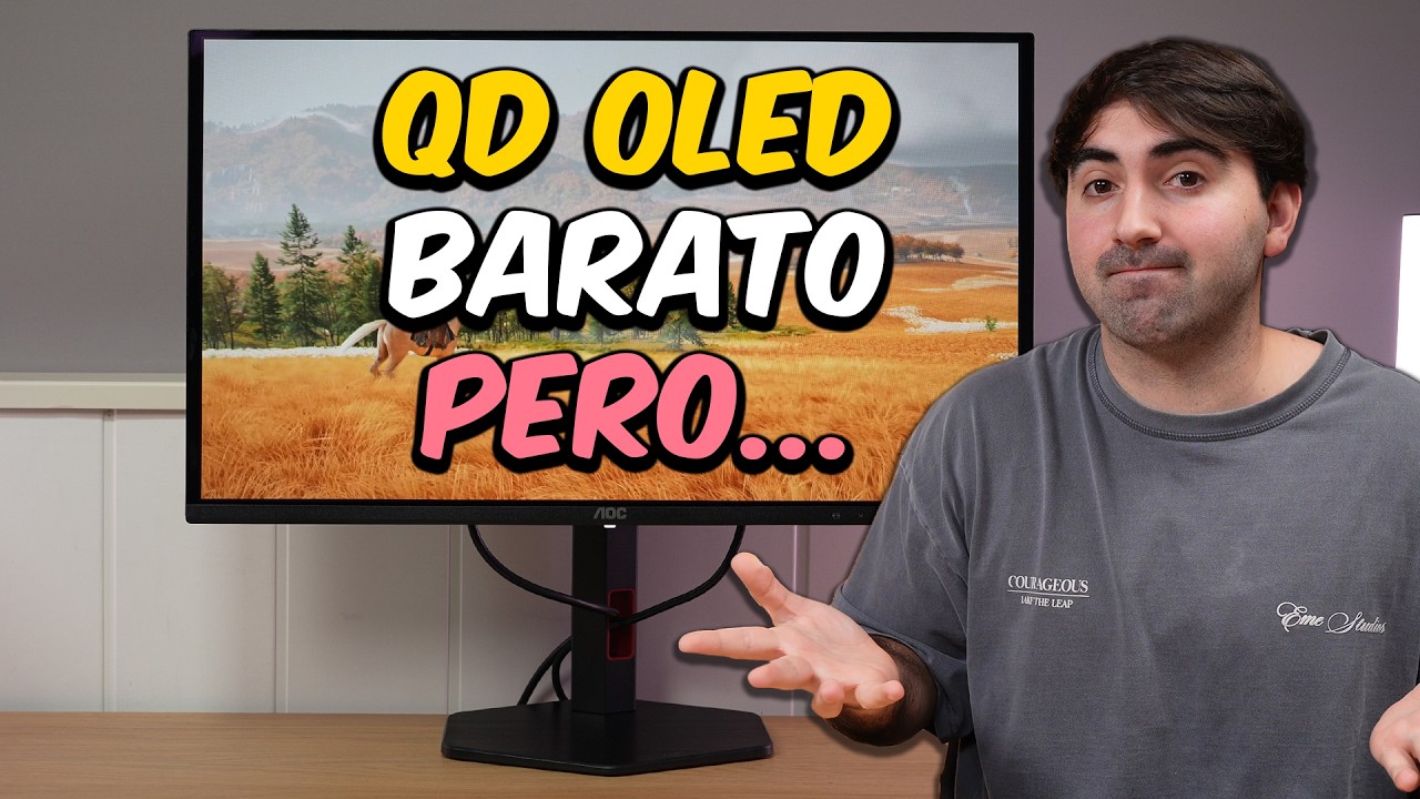 Un monitor QD OLED BARATO con algunos COMPROMISOS | AOC Q27G4ZDR 1440p 240hz