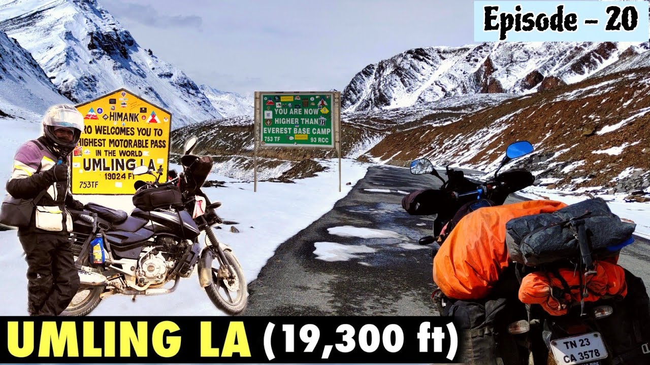 🇮🇳 Riding Solo to Roof of the World: Umlingla Pass Expedition | Handle to Umlingla Pass #deathrider