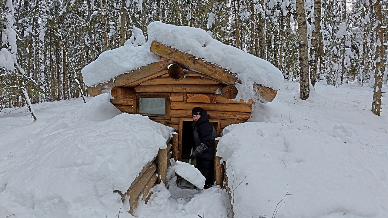 ИЩУ ДОРОГУ В ДОМ ПОД ЗЕМЛЕЙ | ВСЁ ЗАМЕЛО | ЗЕМЛЯНКА ЗАМЕРЗЛА