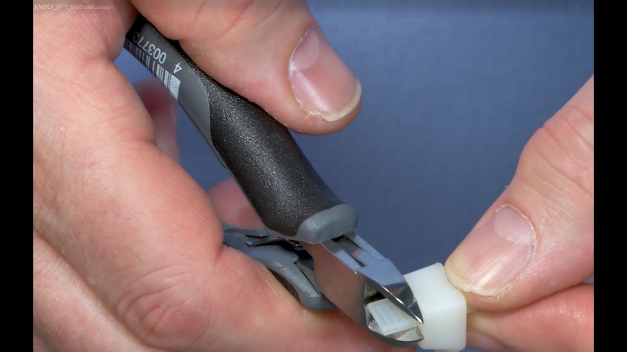 KNIPEX Werkstatt-TV: Elektronikzangen neu gestaltet