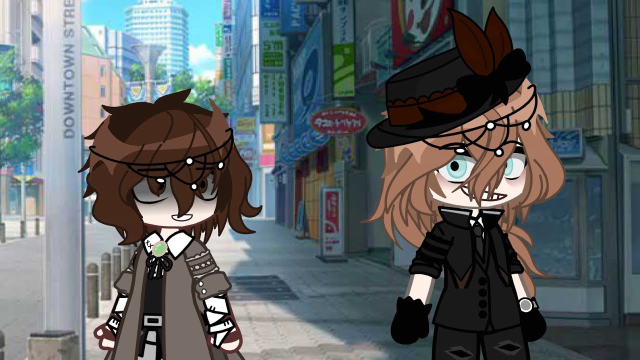 Chuuya and Dazai change their height for 24 hours😱 [bottomzai]