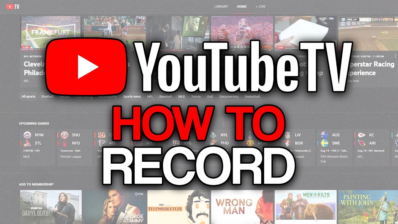Как записывать на YouTube TV (2025) &mdash; Полное руководство