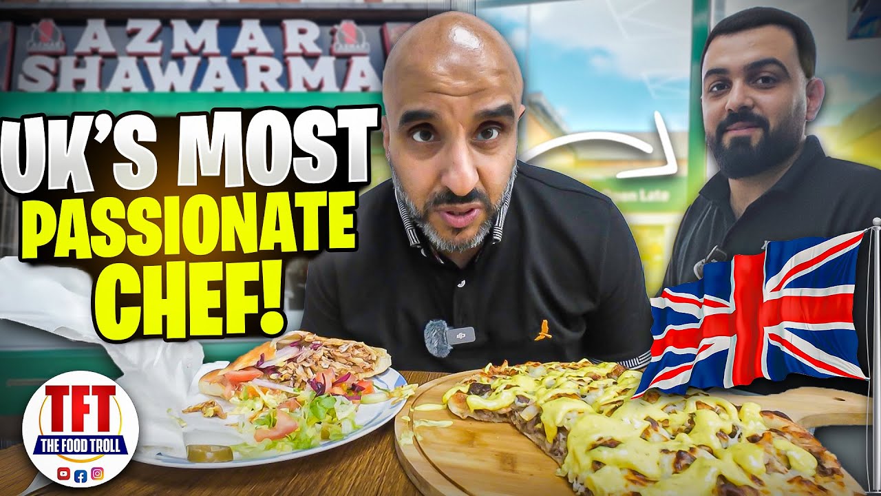 Самый страстный владелец магазина шаурмы в Великобритании? | Azmar Shawarma Middlesbrough
