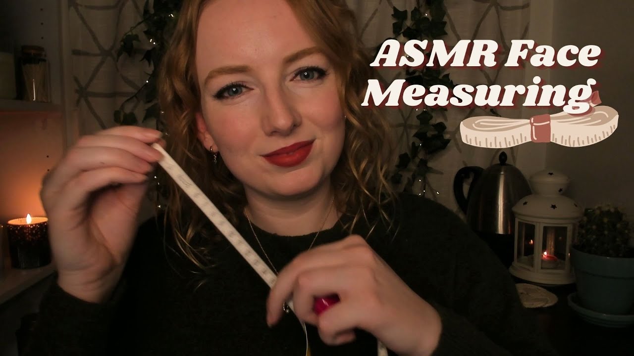Face Measuring ASMR | Cozy Whispered Personal Attention, Measuring You for a Sculpture