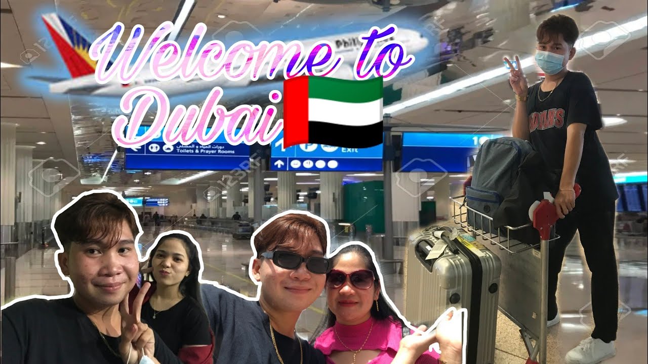 MANILA TO DUBAI 2022✈️🇵🇭🇦🇪| FLY WITH ME😘| Dubai Journey!