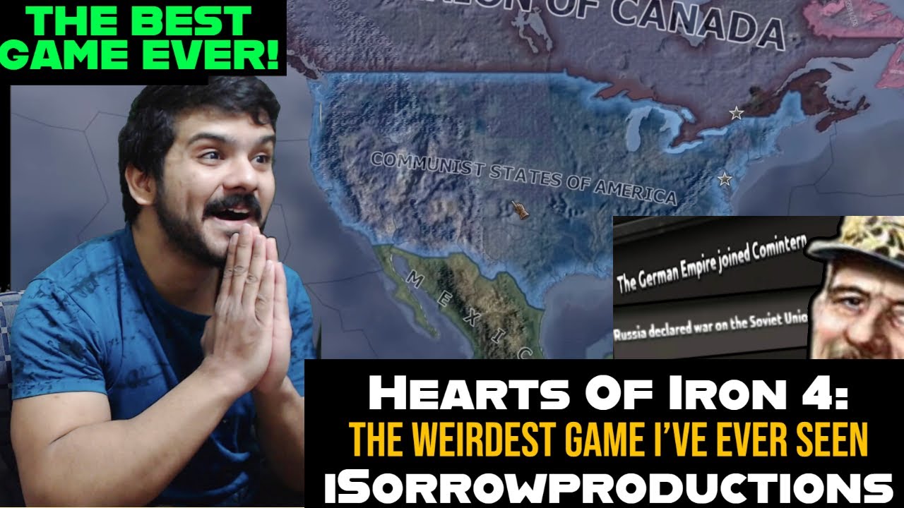 Hearts Of Iron 4: The Weirdest Game I've Ever Seen. BY iSorrowproductions