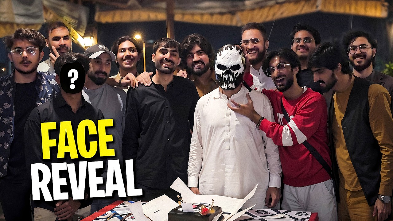 I Invited Top Free Fire Creators at My Face Reveal Party 🥳 