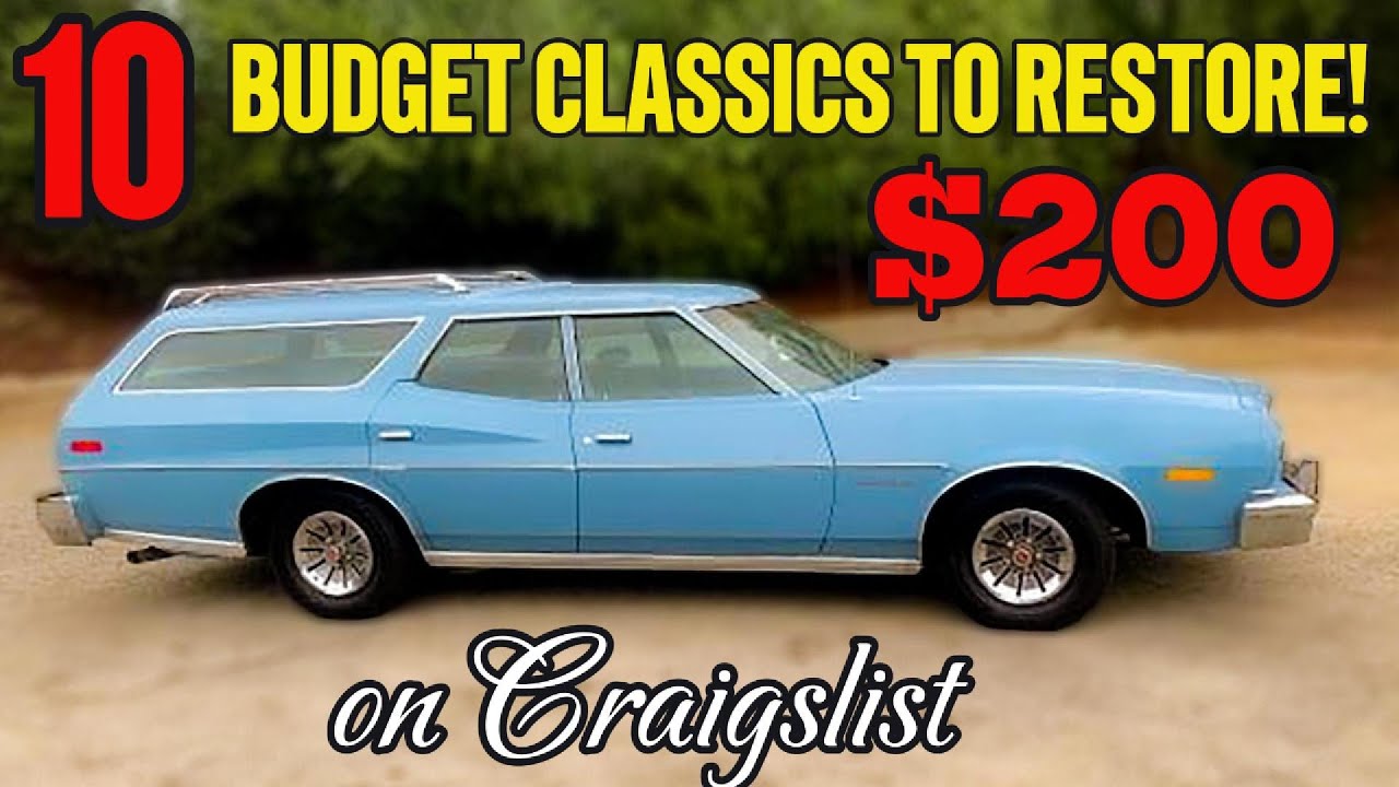 10 Incredible Classic Car Deals Hiding on Craigslist