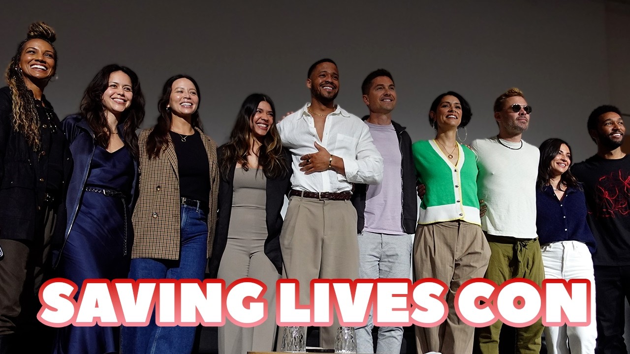 The casts of The Rookie, Grey’s Anatomy & Chicago meet their fans at the Saving Lives Con in Paris