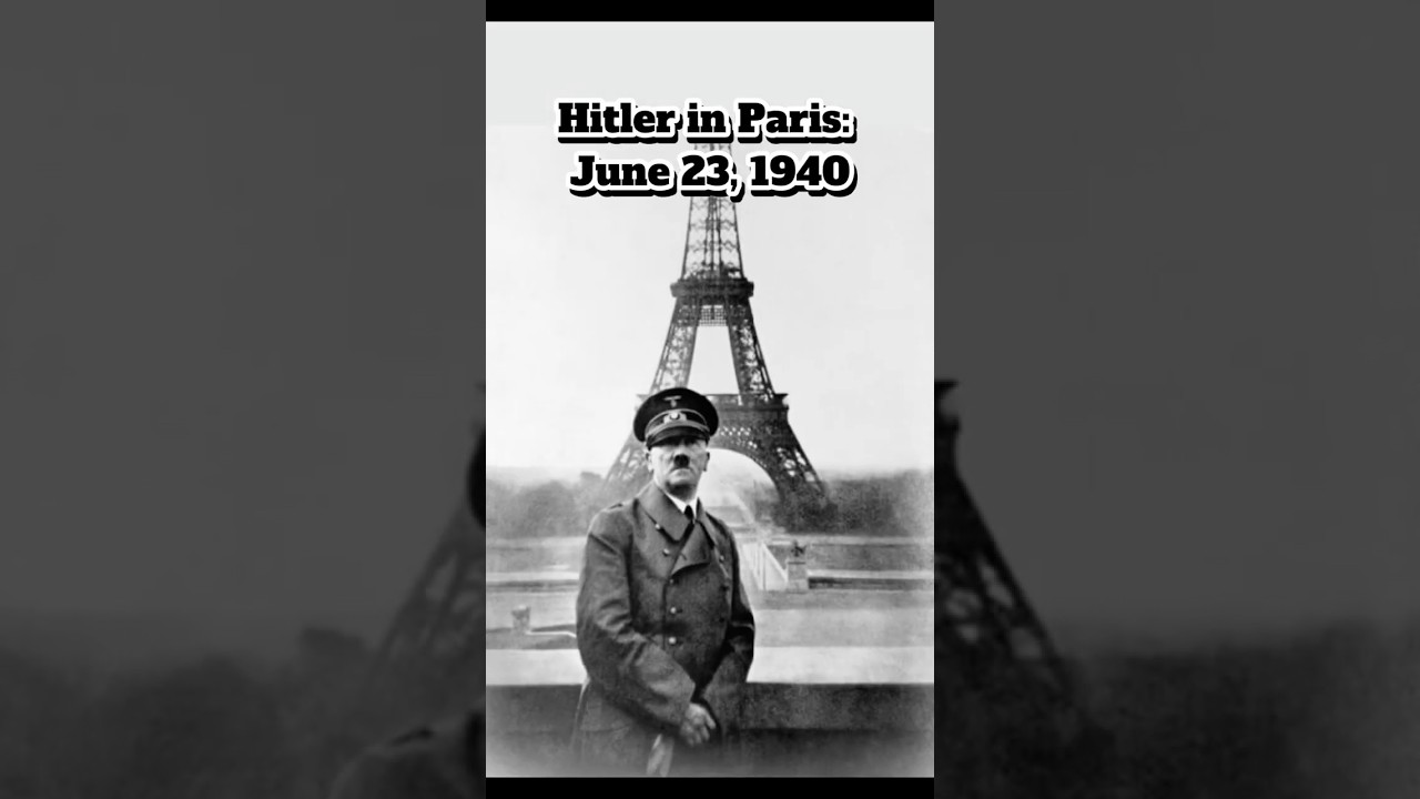 Hitler&rsquo;s Infamous Visit to Paris: The Eiffel Tower&rsquo;s Silent Protest #ww2history #history #ww2 #wwii