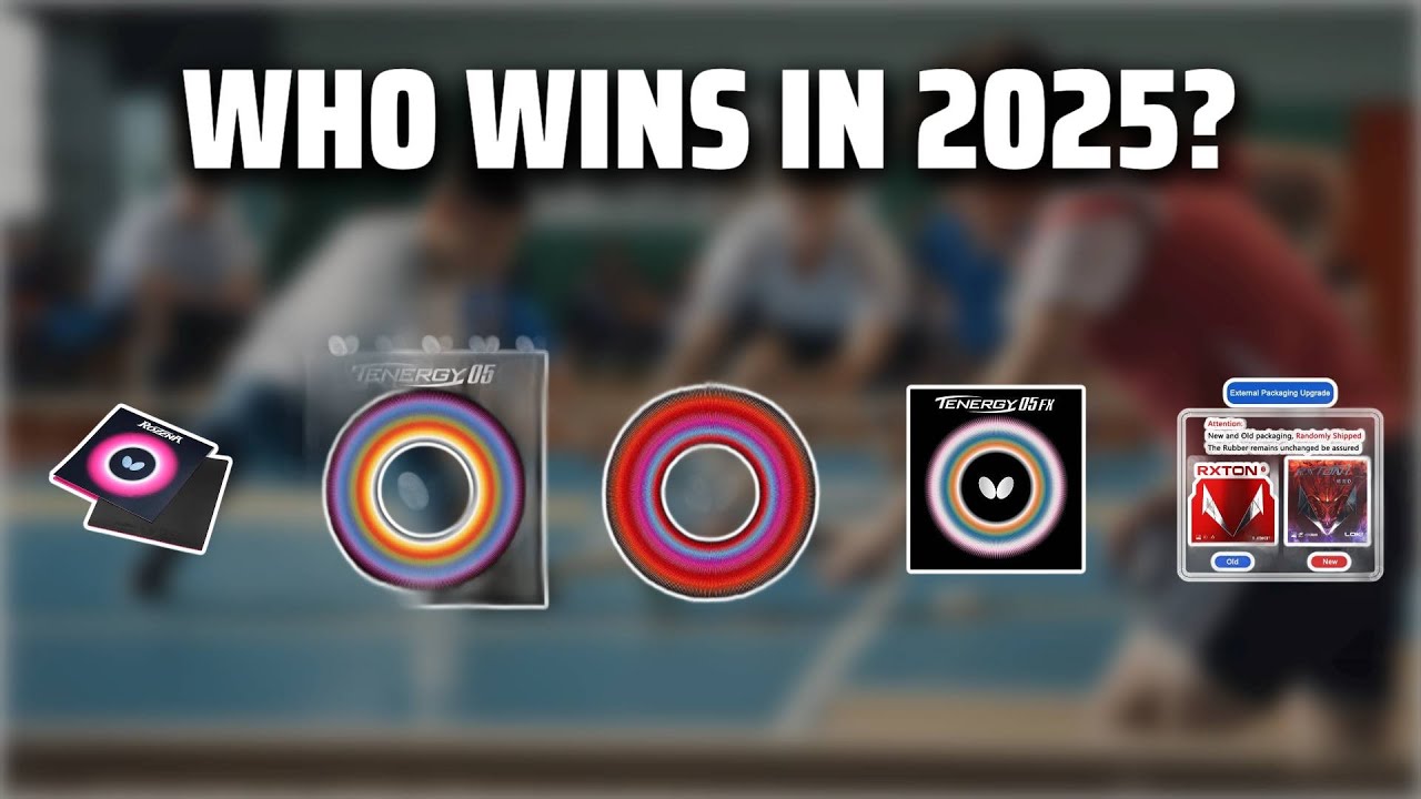Пять лучших накладок для настольного тенниса 2025 года — обязательно к просмотру перед покупкой!