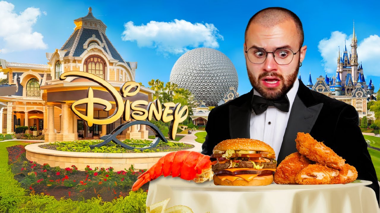 I Ate At Disney World's 5 Most Expensive Resorts For 5 Days CHALLENGE