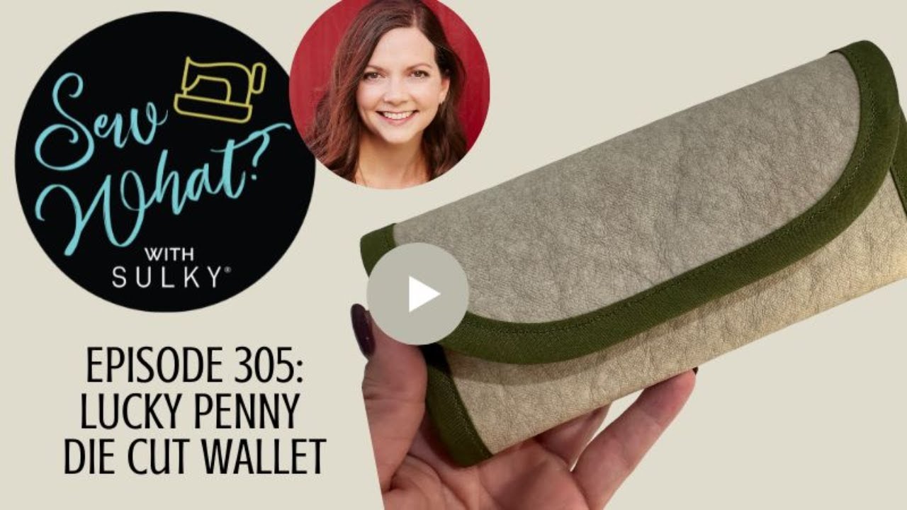 Что шьём? Выпуск 305: Кошелек с вырубной фигуркой «Счастливый пенни»
