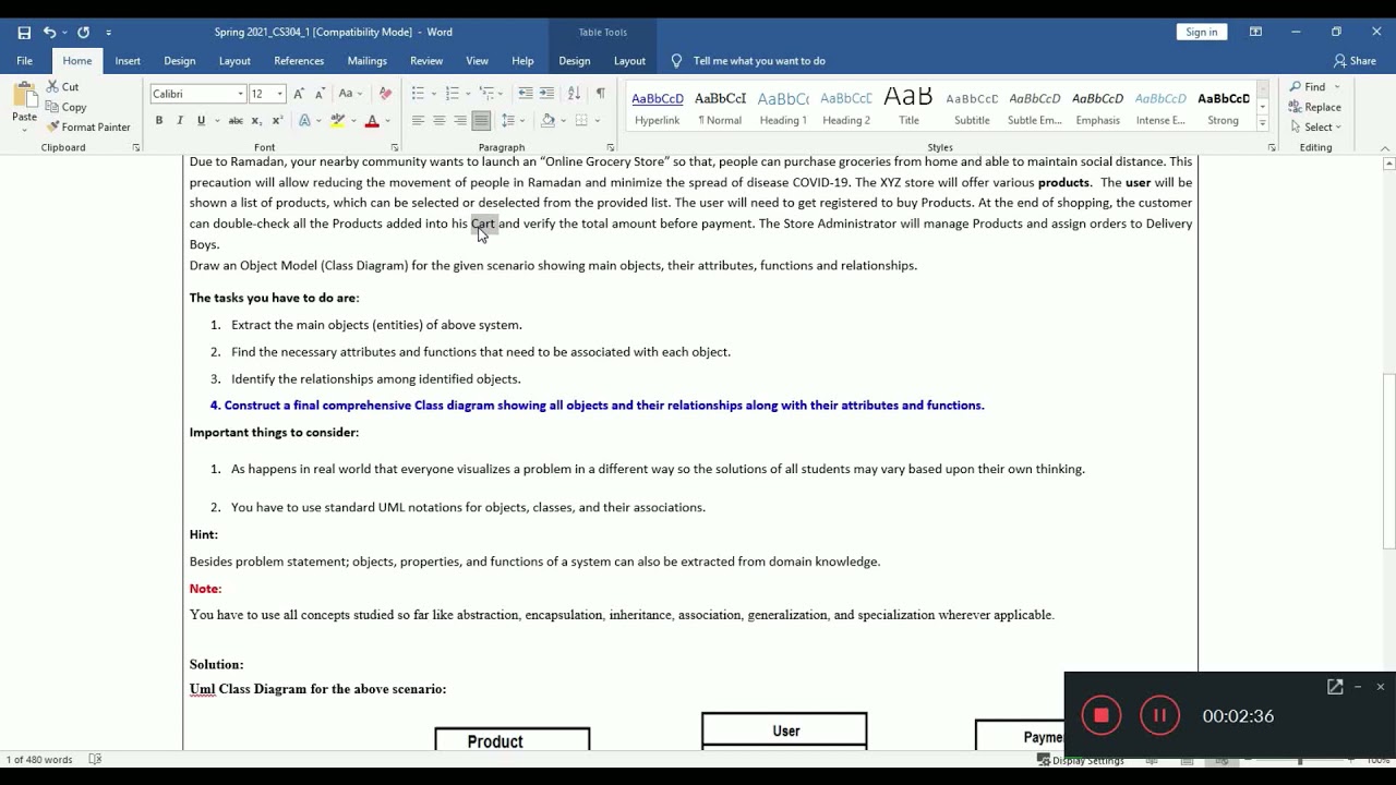 Cs304 Assignment 1 Solution Spring 2021 Complete solution