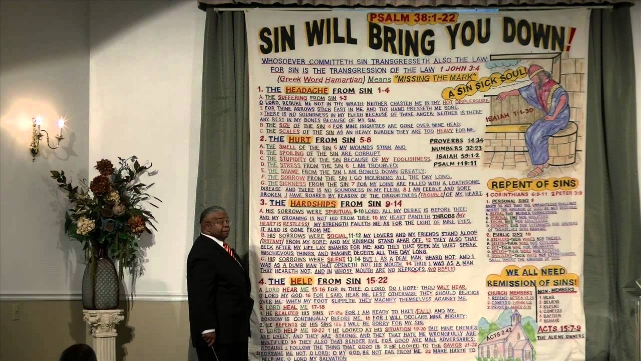 SIN WILL BRING YOU DOWN