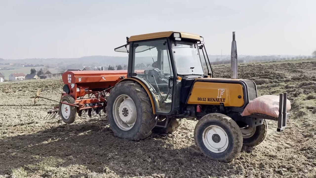 Akcja pszenica / Renault 8012F & Renault 9034 MX