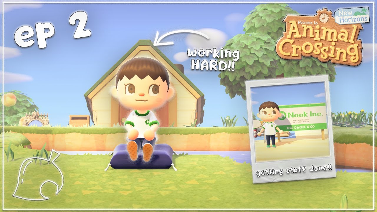 nook shop & the museum are DONE!! 🌿 | animal crossing #2