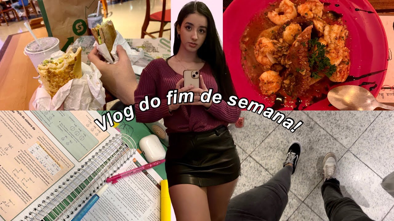Vlog: fim de semana!