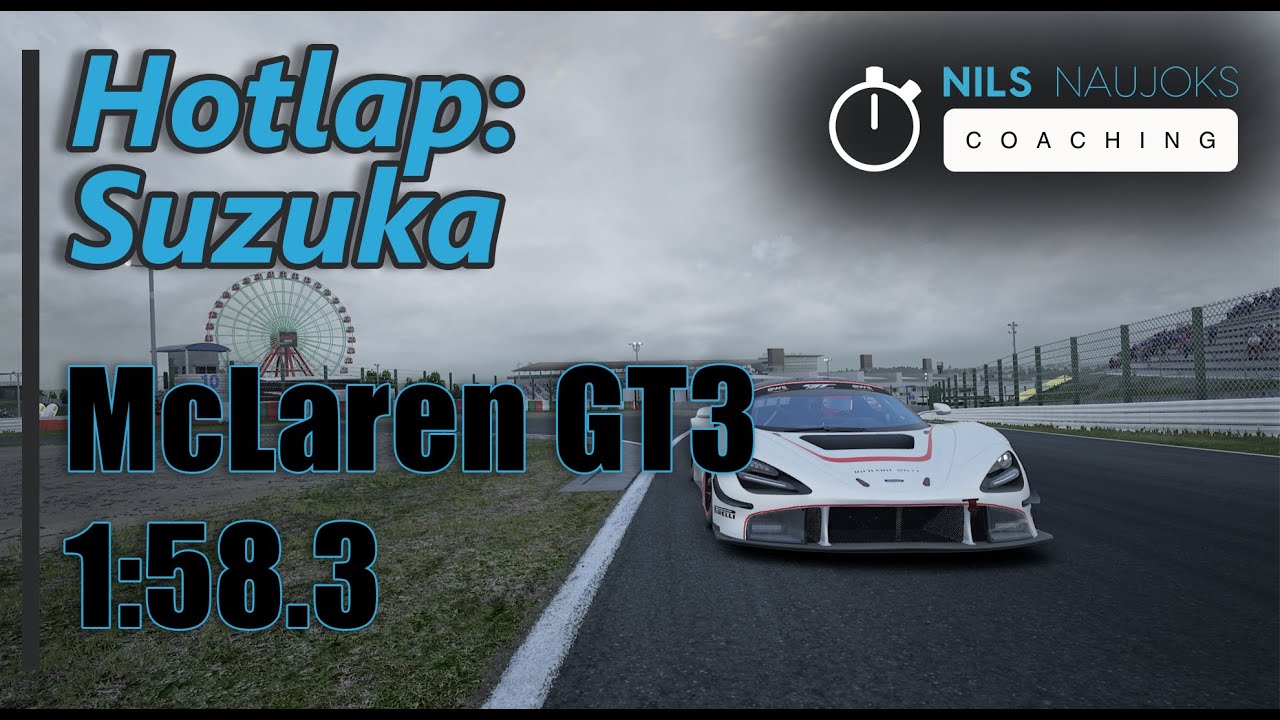 McLaren 720s Hotlap @ Suzuka (1:58.3) - Assetto Corsa Competizione