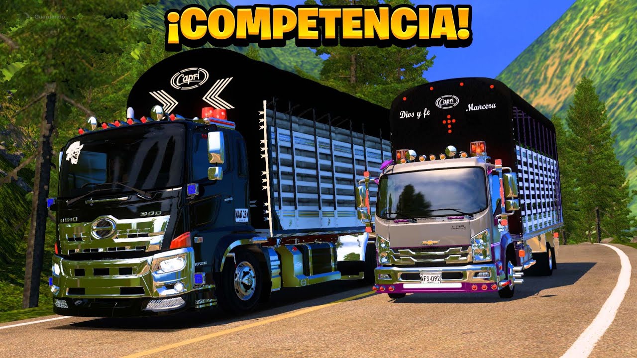&iexcl;HINO 500 VS CHEVROLET FRR FULL CANDELA! | American Truck Simulator