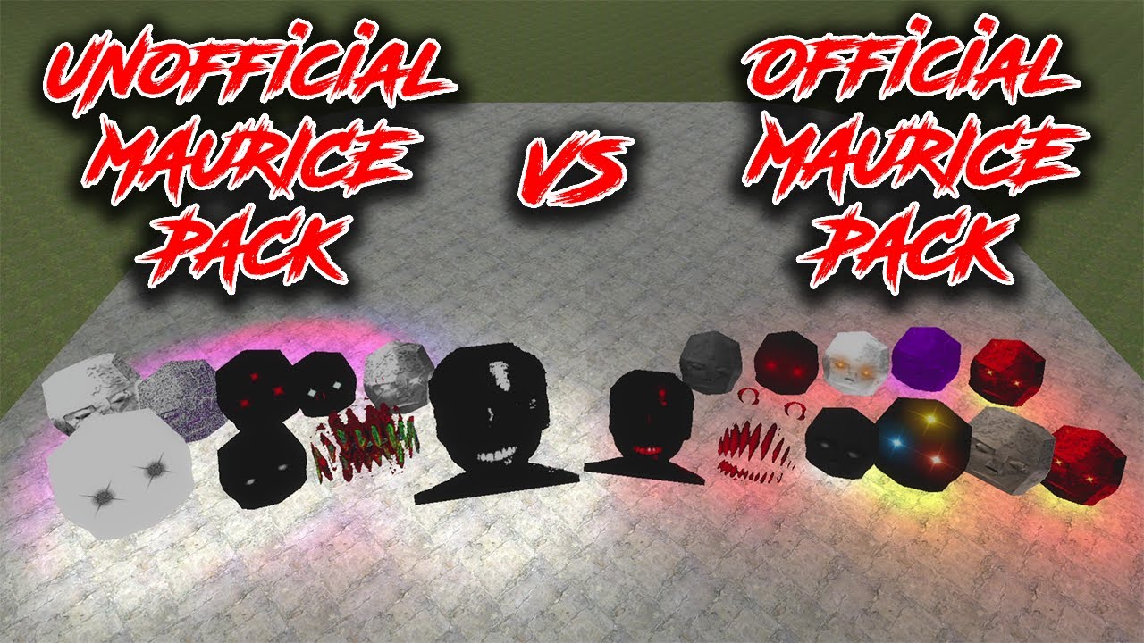 MAURICE NEXTBOT PACK VS UNOFFICIAL MAURICE PACK!